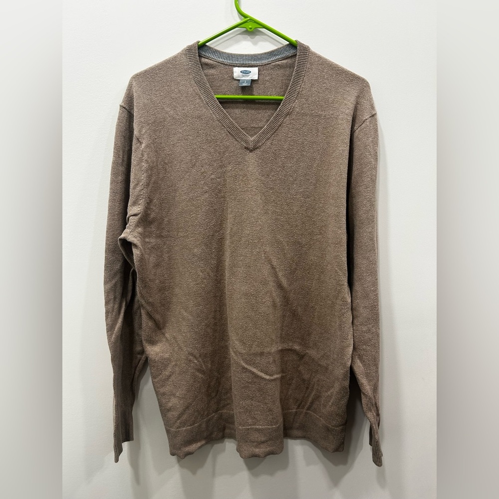 Old Navy Men's V-Neck Sweater - Tan